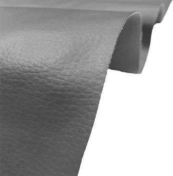 Leder Kunstleder Sofa Sessel Lenkrad Leder (METERWARE) - ( Grau) -